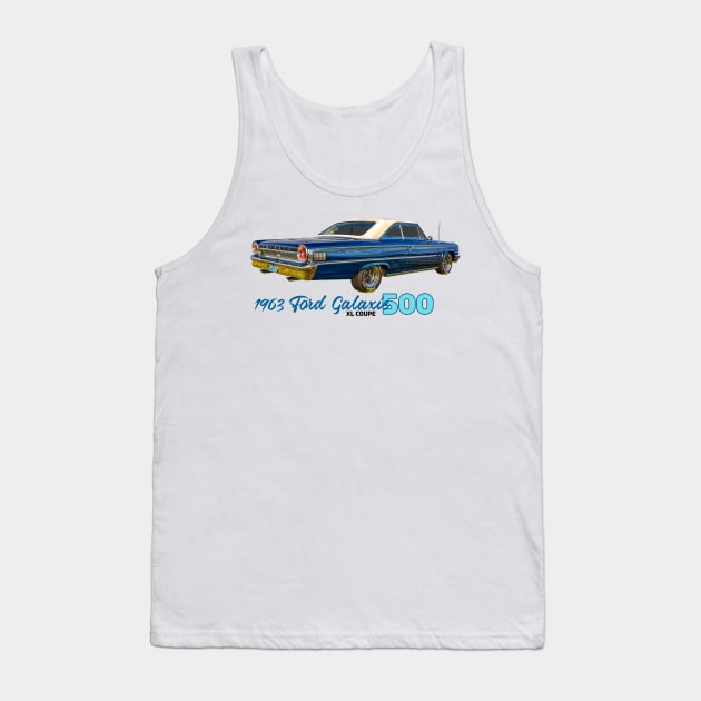 1963 Ford Galaxie 500 XL Coupe Tank Top by Gestalt Imagery